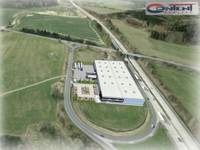 Pronájem novostavby 4.000 m², Vodochody - Hoštice - 1702
