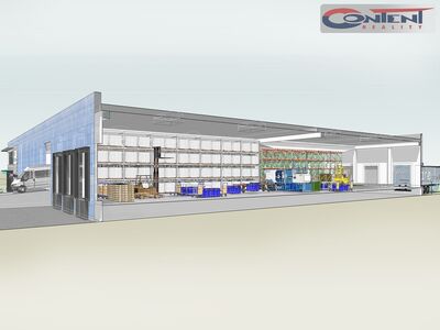 Pronájem novostavby 4.000 m², Vodochody - Hoštice - 1704