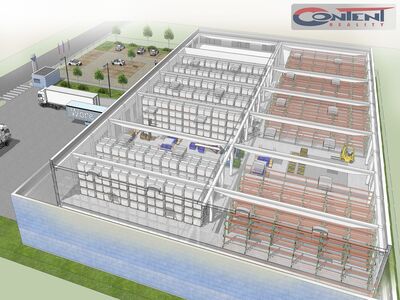 Pronájem novostavby 4.000 m², Vodochody - Hoštice - 1706