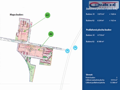 Pronájem skladu, výrobních prostor 1.200 m², Praha 9 - 7695