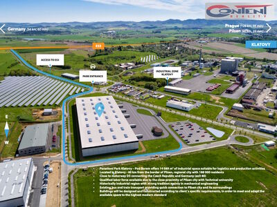 Prodej novostavby skladu nebo výrobních prostor 14.120 m², Klatovy - 11530