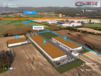 Pronájem skladu, výrobních prostor 8.592 m², Bratislava - sever - 11857