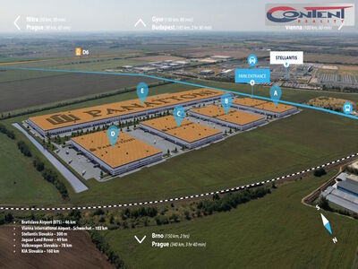 Pronájem skladu, výrobních prostor  29.219 m², Trnava - 11876
