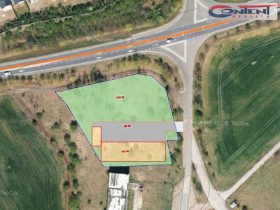 Pronájem skladu, výrobních prostor 1.105 m², Býkev - 16023