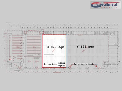 Pronájem výrobních prostor 3.820 m² Plzeň, Borská pole, D5 - 28036