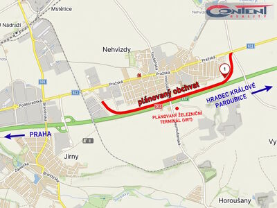 Prodej komerčního pozemku 9.021 m², Nehvizdy, D11, EXIT 8 - 30485