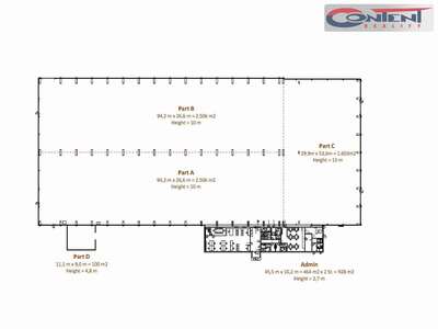 Pronájem výrobních prostor, skladu 6.750 m², Litovel, D35 - 36949