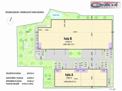 Prodej stavebního pozemku 46.918 m², Kounice, D11 - 44230