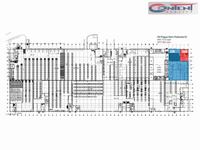 Pronájem skladu, výrobních prostor 1.867 m², Praha 9, Horní Počernice, D10 - 47785