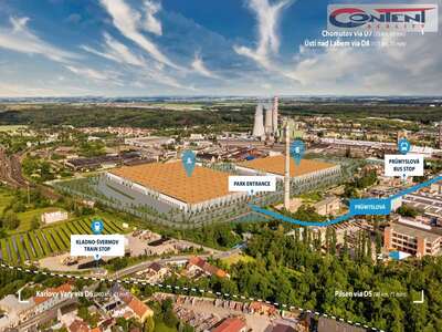 Pronájem skladu, výrobních prostor 10.000 m², Kladno - 54301
