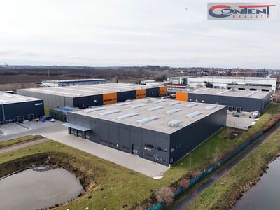 Pronájem novostavby skladu, výrobních prostor 4.300 m², Zápy, Praha-východ, D10 - 54607