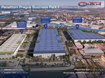 Pronájem novostavby skladu, výrobních prostor 28.133 m², Praha - Hostivař - 56232