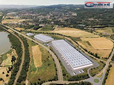 Pronájem novostavby skladu, výrobních prostor 4.300 m², Chomutov - Jirkov - 56344