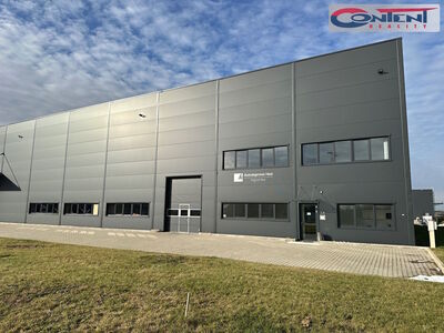 Pronájem novostavby skladu, výrobních prostor 1.700 m², Zápy, Praha - východ, D10 - 56559