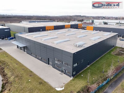 Pronájem novostavby skladu, výrobních prostor 1.700 m², Zápy, Praha - východ, D10 - 56553
