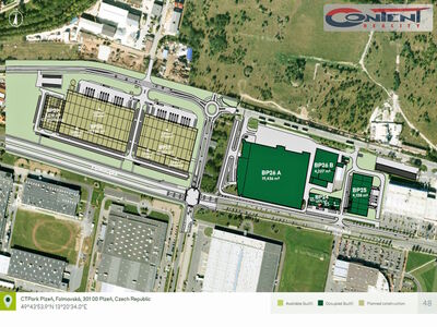 Pronájem skladu, výrobních prostor 1.547 m², Plzeň, Borská pole, D5 - 56826