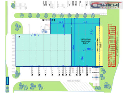 Pronájem skladu, výrobních prostor 5.493 m², Teplice - Krupka - 60969