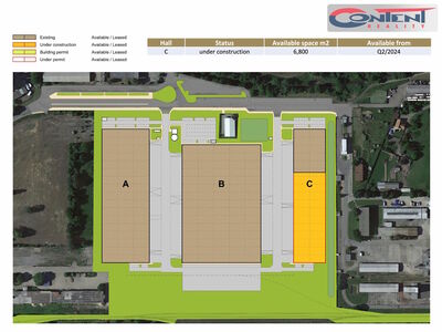 Pronájem skladu, výrobních prostor 6.800 m², Prostějov, D46 - 61096