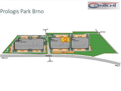 Pronájem skladu, výrobních prostor 5.063 m², Brno, D52 - 61154