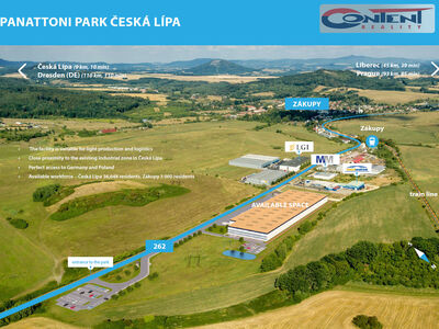 Pronájem skladu, výrobních prostor 15.630 m², Česká Lípa, Zákupy - 61759
