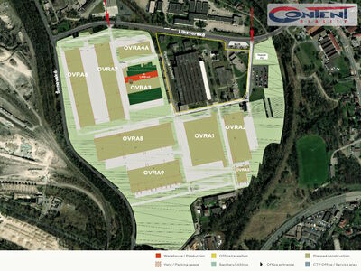 Pronájem novostavby skladu, výrobních prostor 6.000 m², Ostrava - Radvanice, D1, D56 - 61383