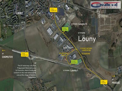 Pronájem skladu, výrobních prostor 9.917 m², Louny, D7 - 62065