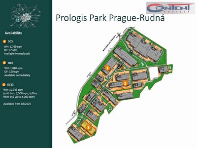 Pronájem skladu, výrobního prostoru 1.880 m², Rudná u Prahy - 62891