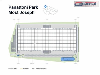 Pronájem novostavby skladu, výrobních prostor 20.000 m², Most 	 - 63023