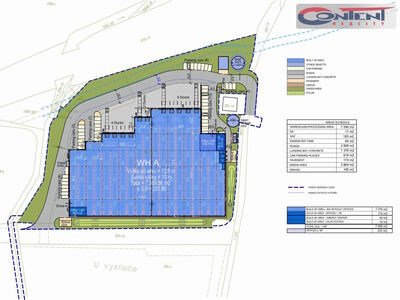 Pronájem skladu, výrobních prostor 1.200 m², Kozomín, D8 - 63433