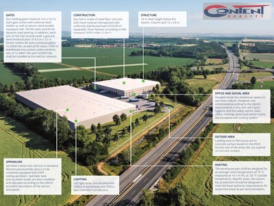 Pronájem novostavby skladu, výrobních prostor 19.825 m², Pohořelice - 63477