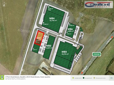 Pronájem skladu, výrobních prostor 4.724 m², Mladá Boleslav, Bezděčín, D10 - 63604