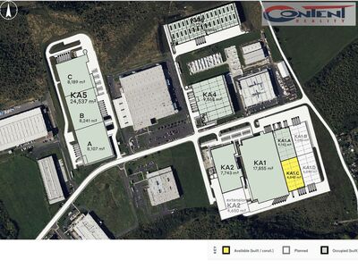 Pronájem skladu, výrobních prostor 12.120 m², Kadaň, D7 - 63898