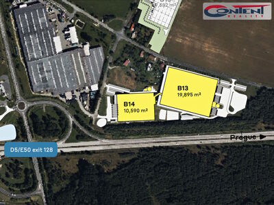 Pronájem skladu, výrobních prostor 19.895 m², Bor u Tachova, D5 - 63975
