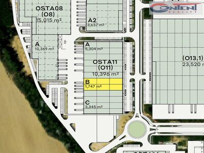 Pronájem skladu, výrobních prostor 1.747 m², Ostrava - Hrabová, D56 - 64206