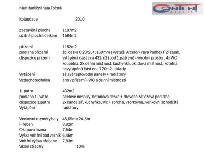 Prodej exkluzivního multifunkčního areálu 26.545 m², Praha - Točná - 64244