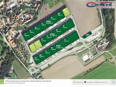 Pronájem skladu, výrobních prostor 2.333 m², Kněževes - 64281