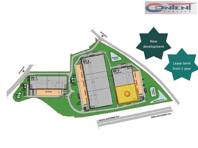 Pronájem skladu, výrobních prostor 5.672 m², Ostředek, D1 - 64363