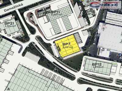 Pronájem skladu, výrobních prostor 5.119 m², Plzeň, Borská pole, D5 - 64416
