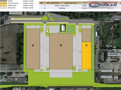 Pronájem skladu, výrobních prostor 25 613 m², Prostějov, D46 - 64700