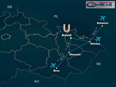 Pronájem skladu, výrobních prostor 9.500 m², Bruntál - 65220