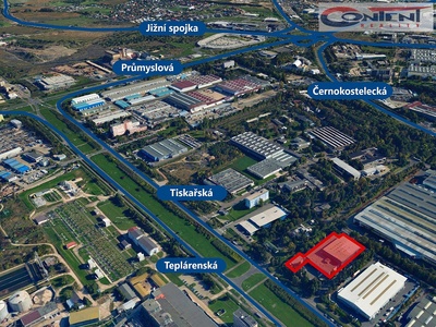 Pronájem multifunkčních industriálních prostor 894 m², Praha 10 - Malešice - 65444