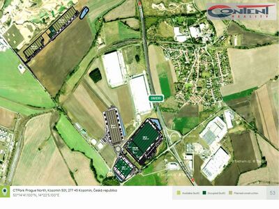 Pronájem skladu, výrobních prostor 6.000 m², Kozomín D8 - 65667