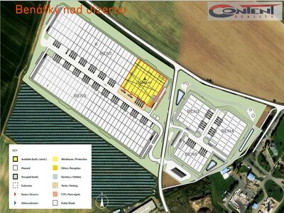 Pronájem skladu, výrobních prostor 10.232 m², Benátky nad Jizerou - 66106