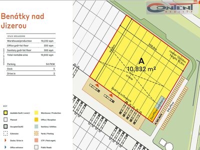 Pronájem skladu, výrobních prostor 10.232 m², Benátky nad Jizerou - 66107