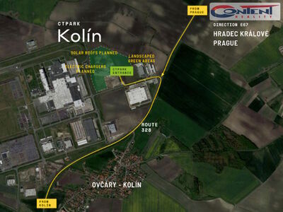 Pronájem novostavby skladu, výrobních prostor 10.241 m², Kolín, D11 - 66123