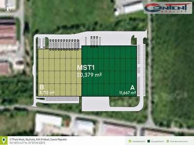 Pronájem novostavby skladu, výrobních prostor 8.712 m², Most, E442 - 66697