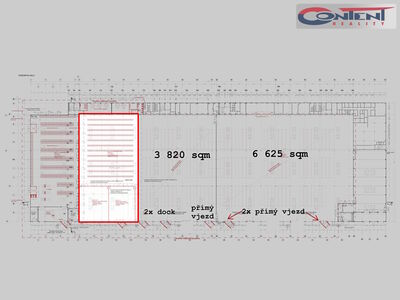 Pronájem skladu, výrobních prostor 2.880 m² Plzeň, Borská pole, D5 - 66756