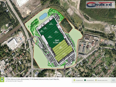 Pronájem novostavby skladu, výrobních prostor 17.651 m², Ostrava, Hrušov, D1 - 66782