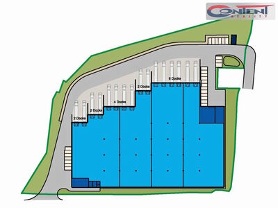 Pronájem skladu, výrobních prostor 3.800 m², Kozomín, D8 - 67045