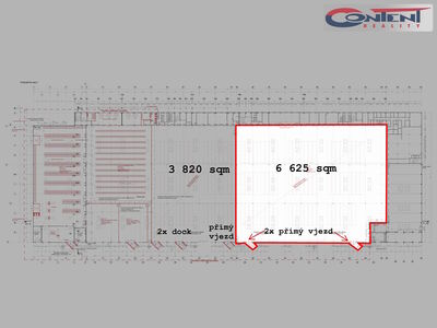 Pronájem skladu, výrobních prostor 6.625 m² Plzeň, Borská pole, D5 - 67339